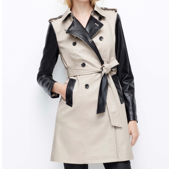 Ann Taylor Jackets & Blazers - Ann Taylor Two Tone Trench Coat